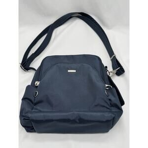 Travelon Classic Travel Bag 5 Point Security Bag Dark Teal Blue